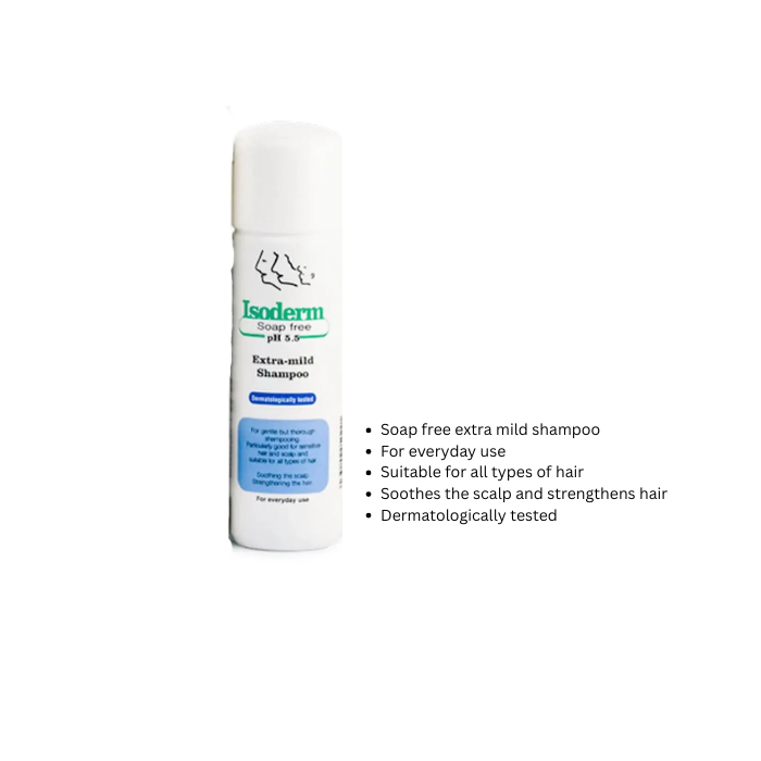 Isoderm Extra Mild Shampoo 250ml
