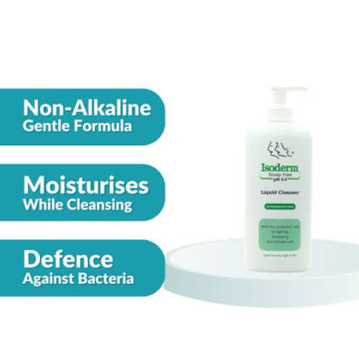 Isoderm Soap Free Cleanser 500 ml