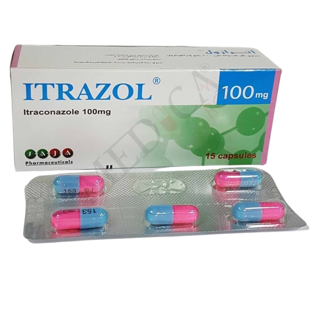 ITRAZOL 100MG CAP 15S(5S BLISTER X 3)