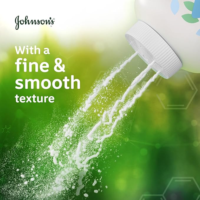 Johnson & Johnson Baby Aloe & Vitamin E Natural Powder 200g