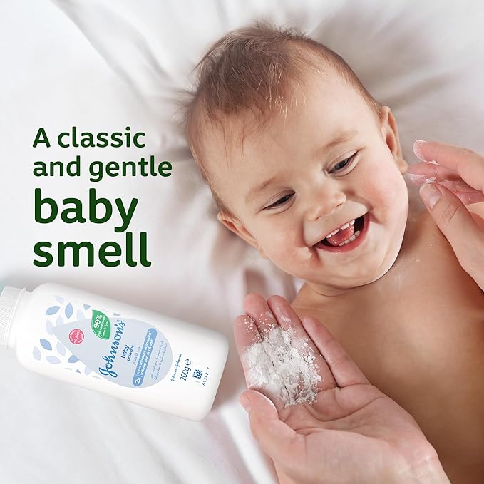 Johnson & Johnson Baby Natural Powder 200g