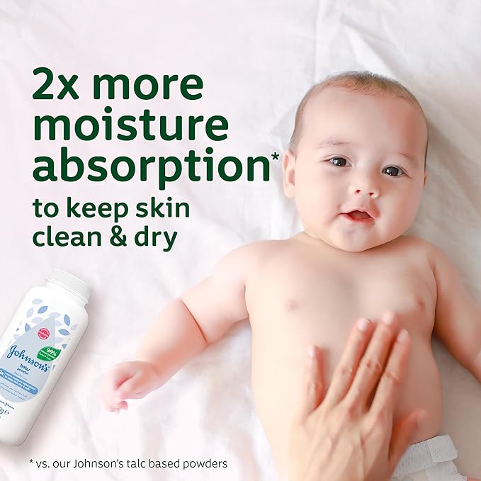 Johnson & Johnson Baby Natural Powder 200g