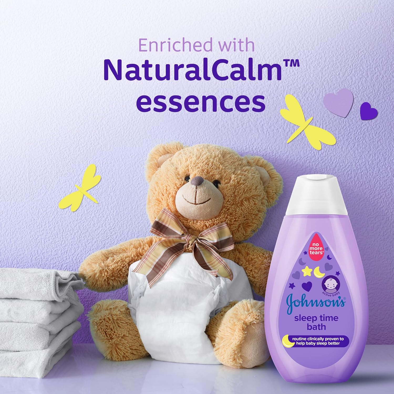 Johnson & Johnson Baby Sleep Time Bath 500ml