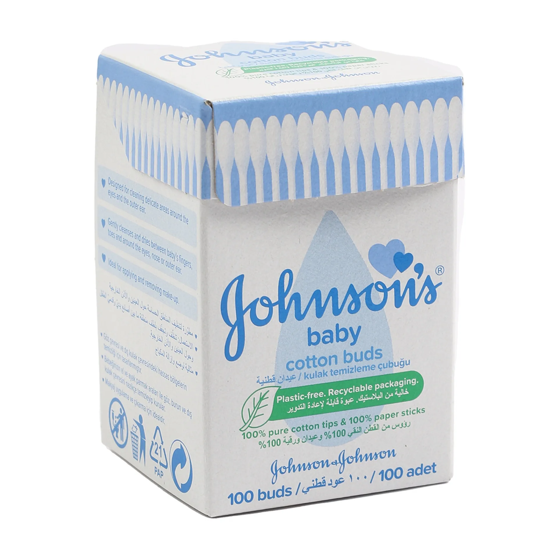 Johnson & Johnson Cotton Buds 100s