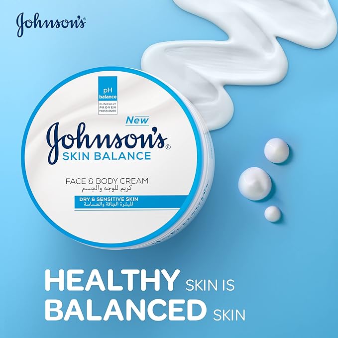Johnson & Johnson Skin Balance Face & Body Cream 200ml