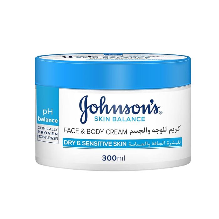 Johnson & Johnson Skin Balance Face & Body Cream 200ml