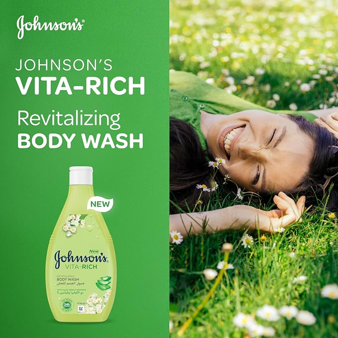 Johnson & Johnson Vita-Rich Daily Revitalizing Body Wash 400ml