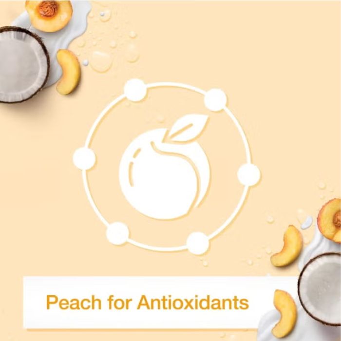 Johnson & Johnson Vita-Rich Smoothies Yogurt Peach Body Wash 250ml