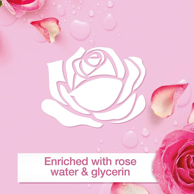 Johnson & Johnson Vita-Rich Soothing Rose Water Body Wash 400ml