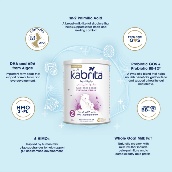 Kabrita Goat Milk Follow-On Formula Stage 2-400g