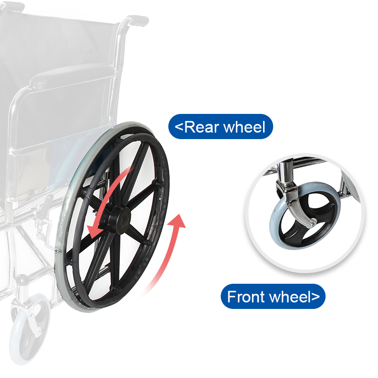 Kaiyang Basic Wheel Chair Black KY 809-46