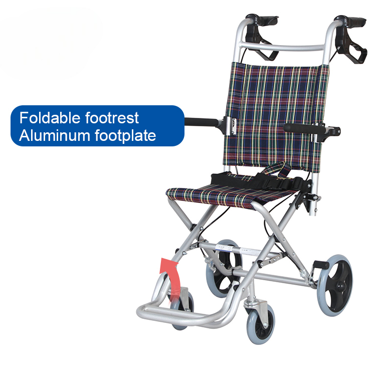 Kaiyang Transit Type Light Weight Aluminium Wheel Chair - KY9001LB