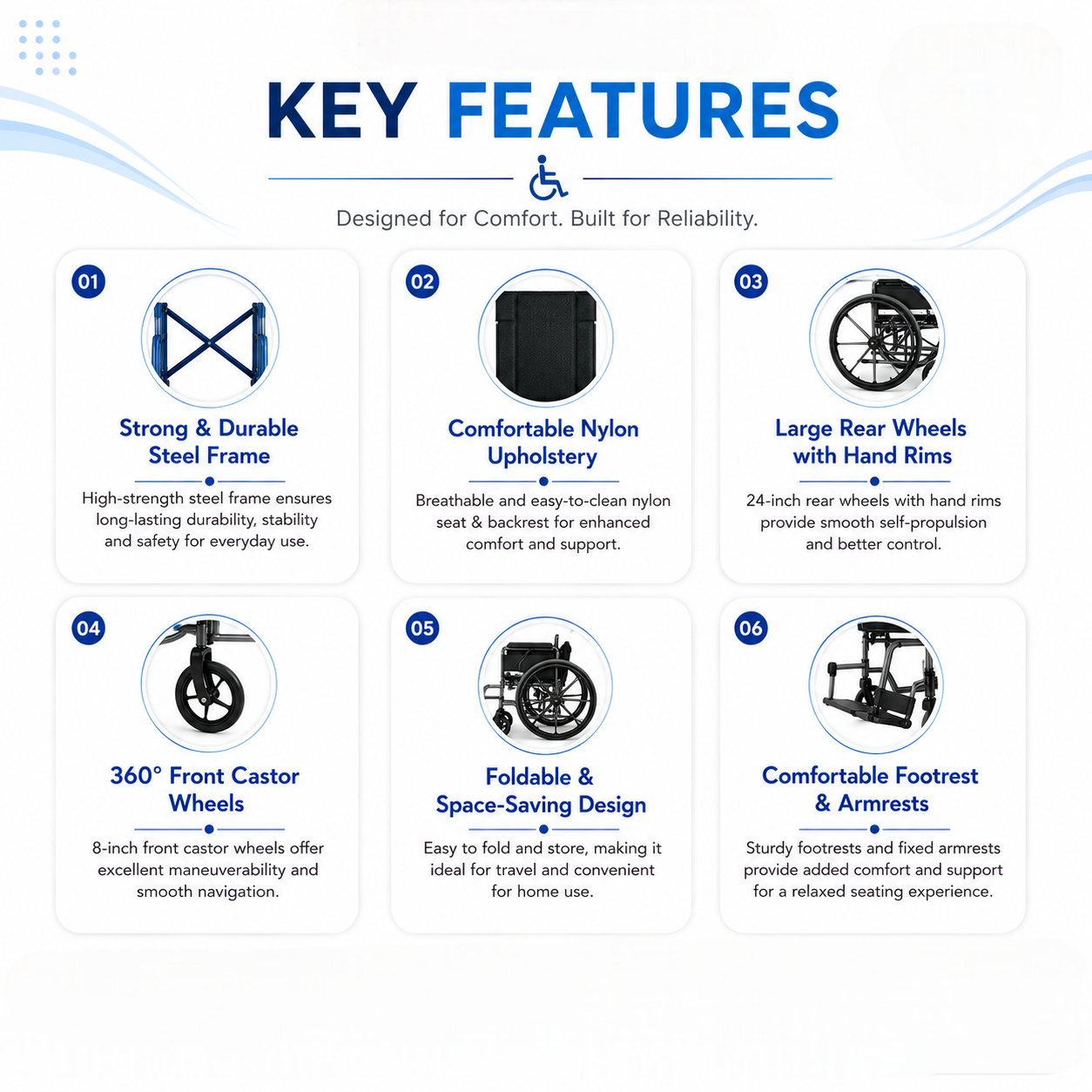 Kaiyang Wheel Chair:KY868-46