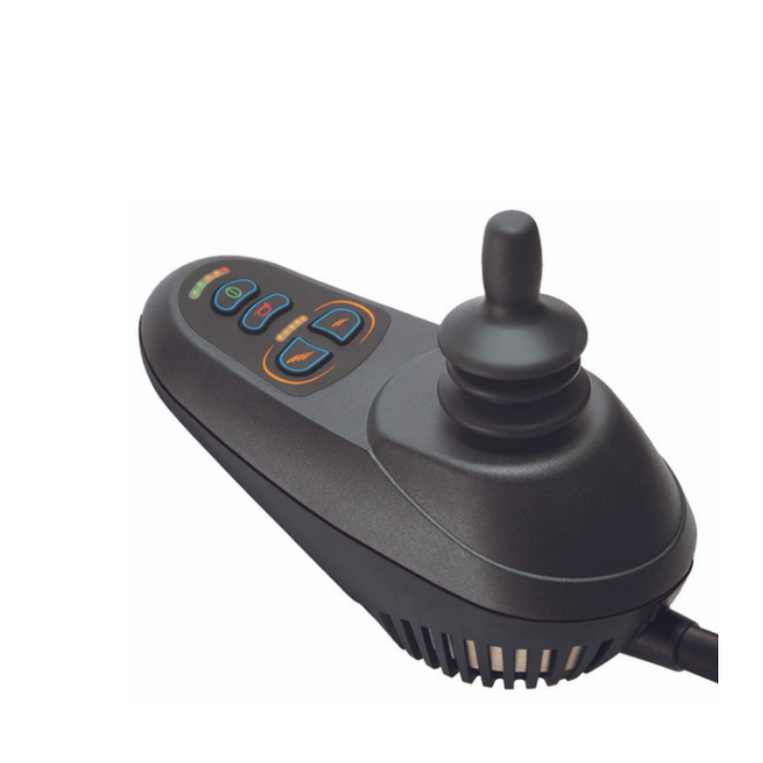KD Joystick Controller Front Wheel Assembly with Suspension Fork