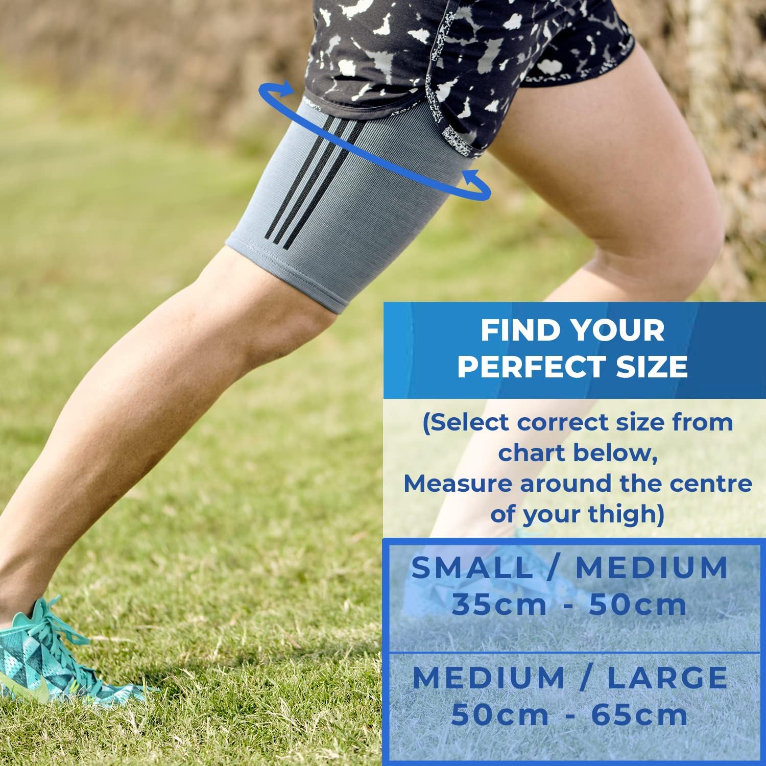 Kedley Active Elasticated Thigh Support Small/Medium