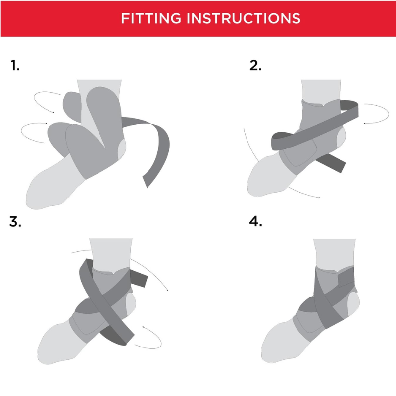 Kedley Aero-Tech Ankle Support W/ Power Wrap One Size