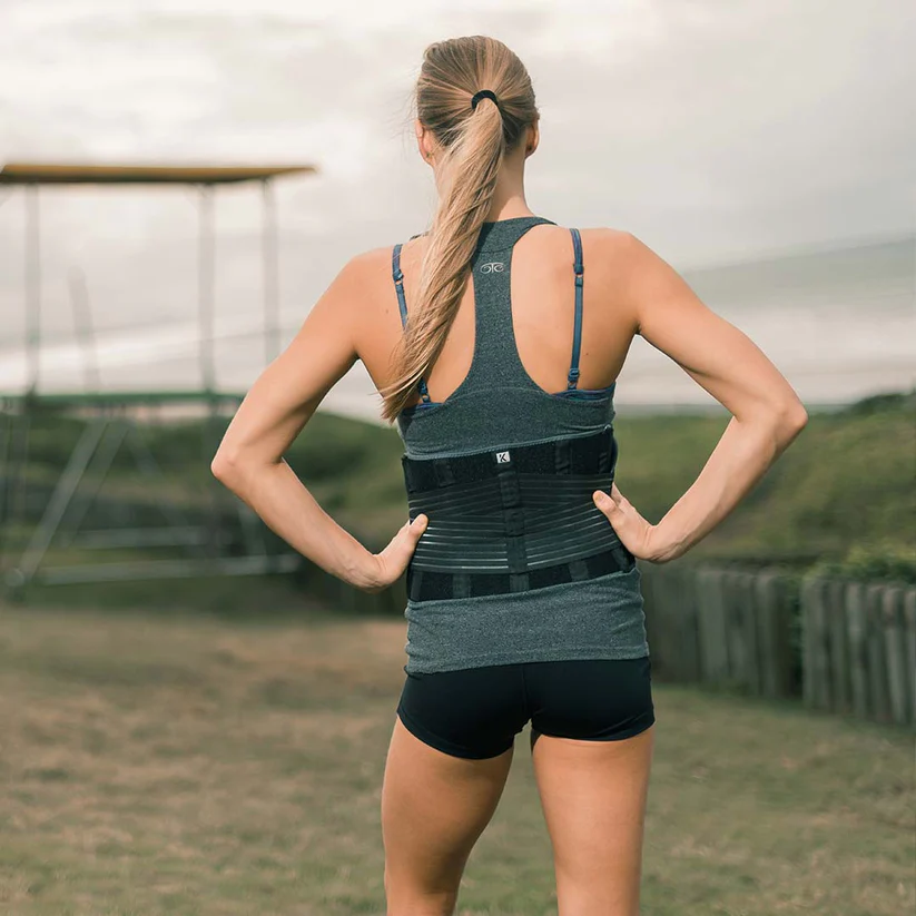 Kedley Aero-Tech Neoprene Back Support W/ Stays & Belts