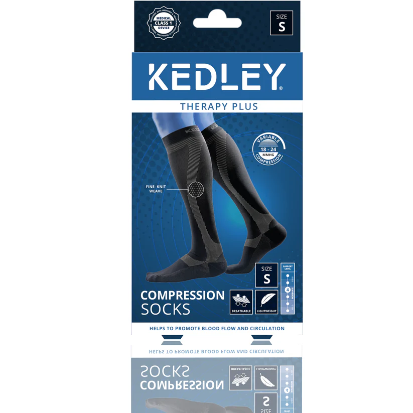Kedley Therapy Plus 18-24mmHG Compression Socks Small