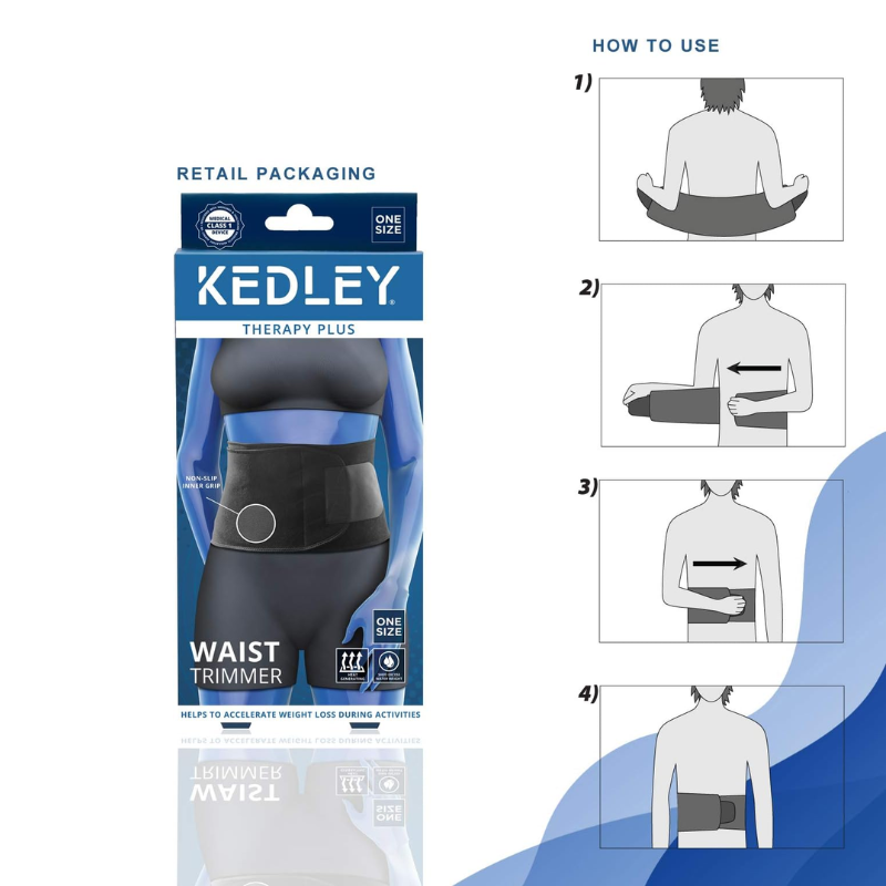 Kedley Therapy Plus Waist Trimmer One Size