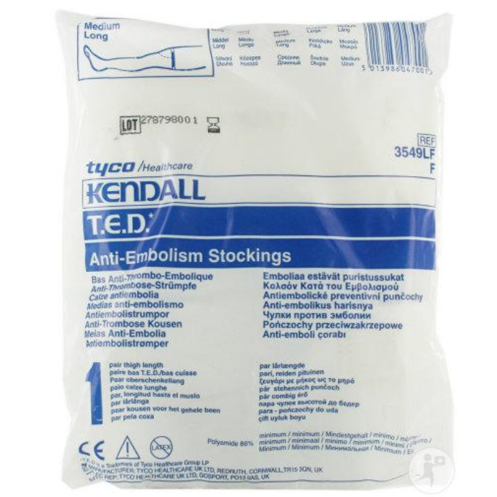 Kendall 3144 T.E.D Anti Embolism Stockings Medium/Regular
