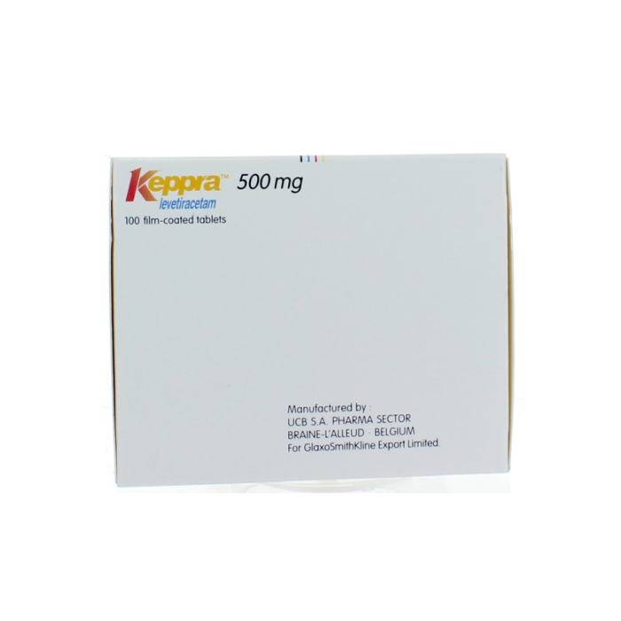 Keppra 500mg Tab 100s (10s Blister X 10)