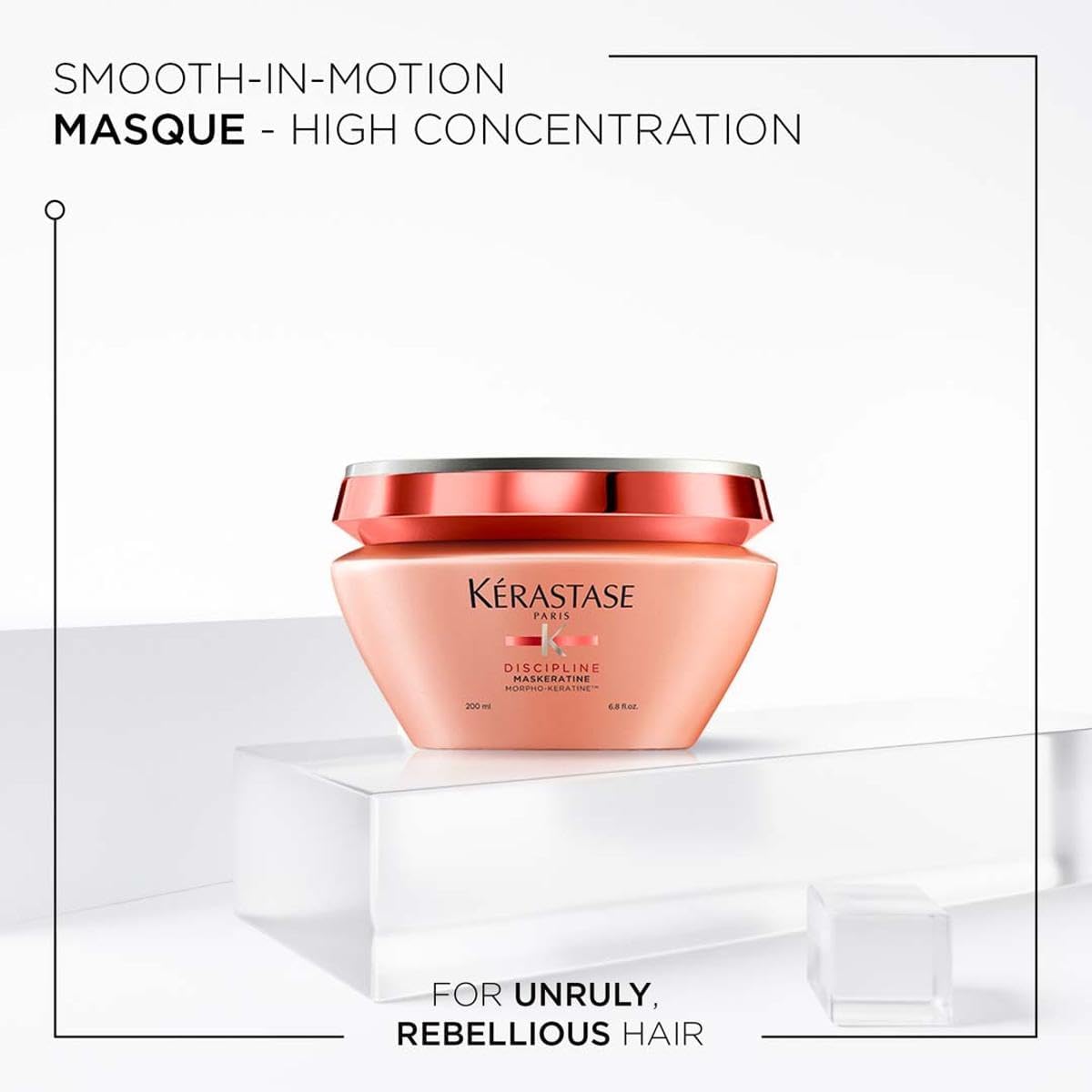 Kerastase Discipline Maskeratine Mask, Deep Smoothing Treatment for Thick, Frizzy and Unruly Hair - 200ml