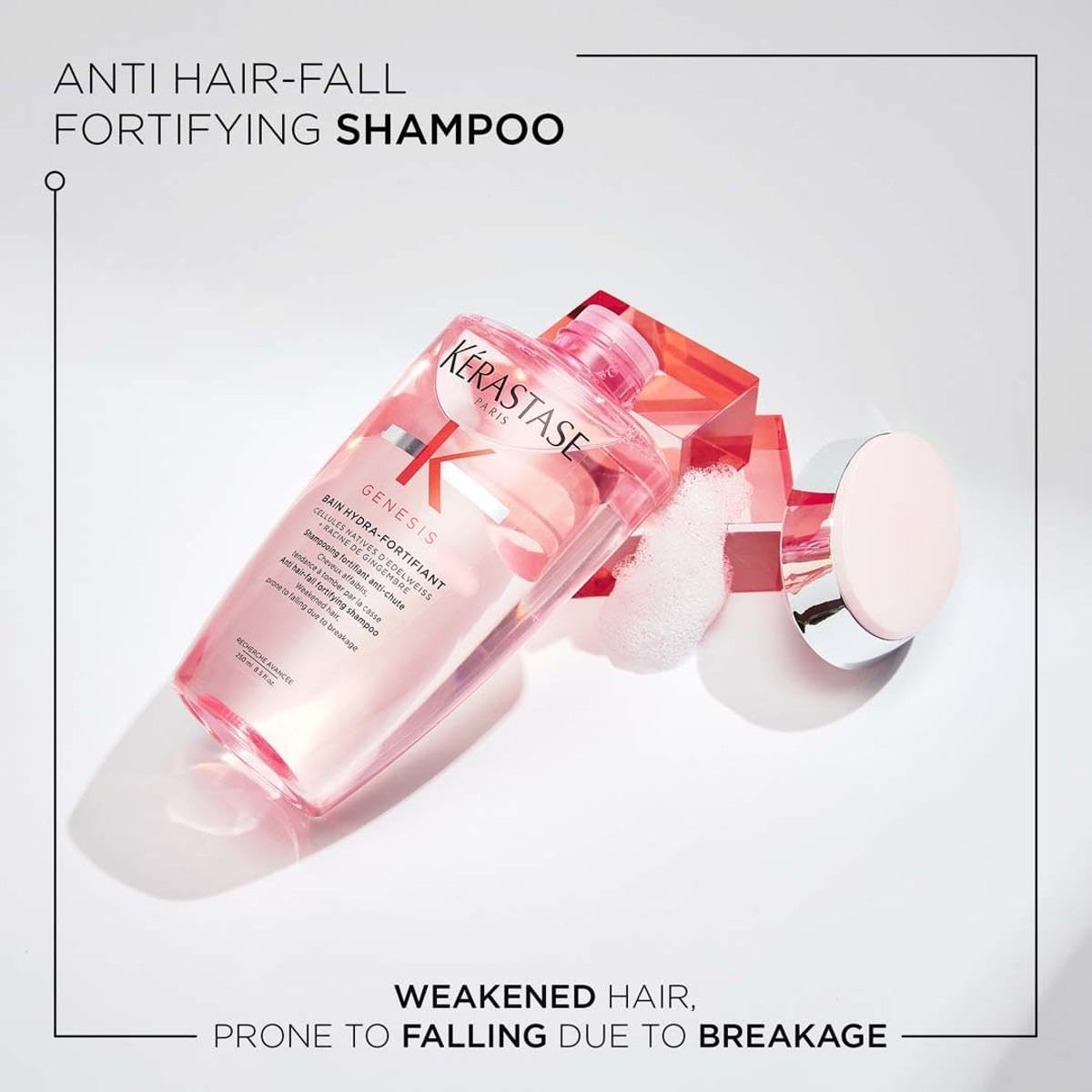 Kerastase Genesis Bain Hydra-Fortifiant Shampoo for Weakened Hair Prone to Breakage – 250ml