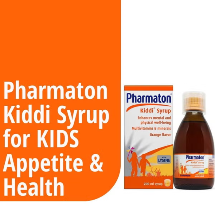 Kiddi Pharmaton Syrup 200 ml Bottle
