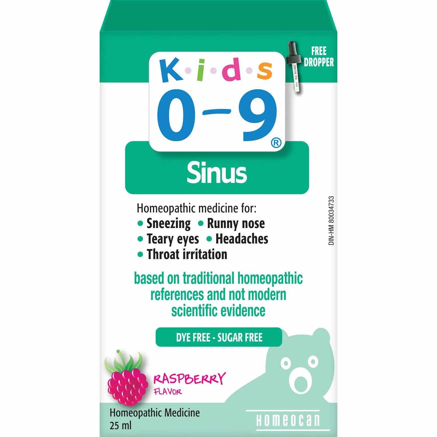 Kids 0-9 Sinus Oral Drops 25ml
