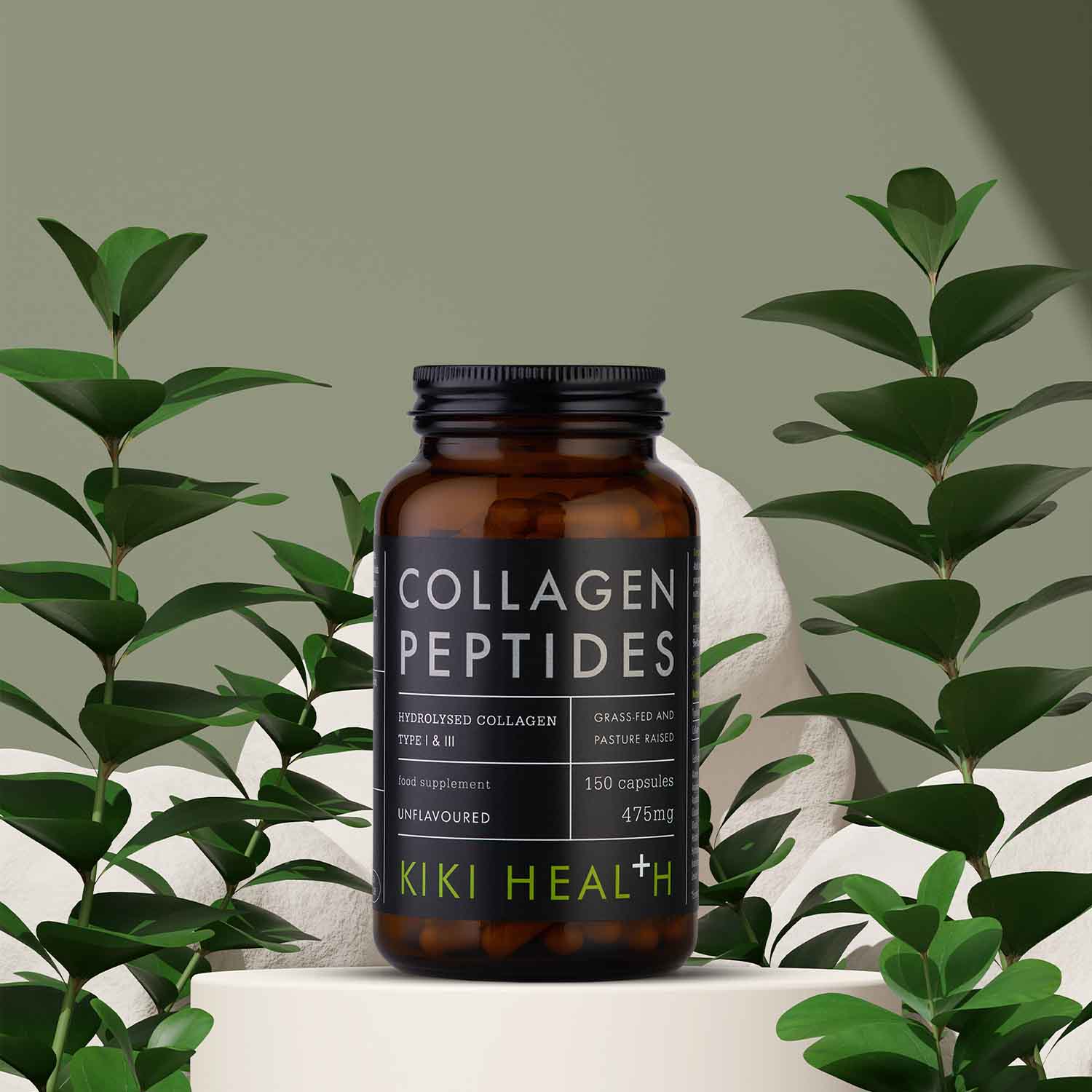 KIKI Health Collagen Peptide 475mg 150 Capsules