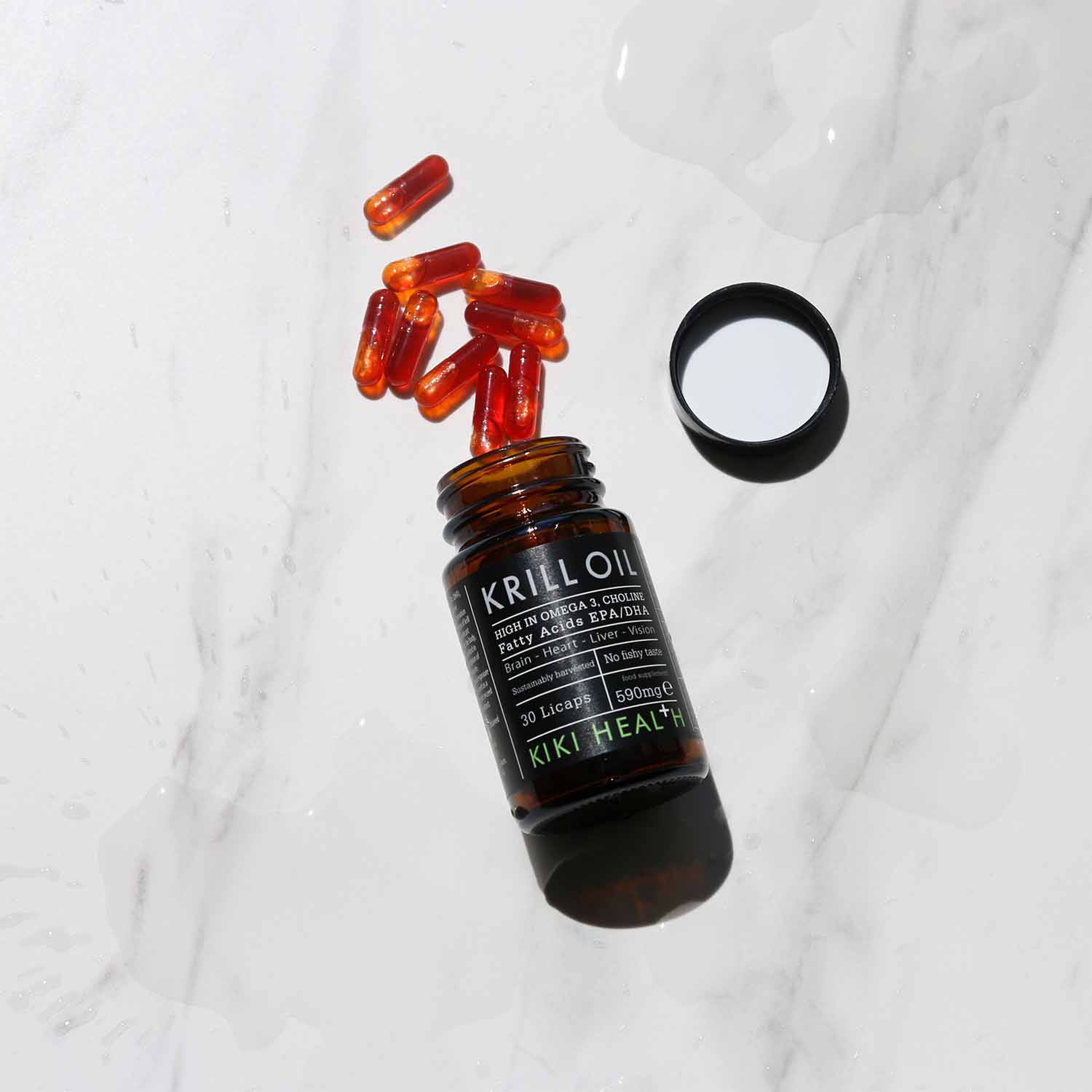 KIKI Health Krill Oil 500mg 30 Capsules