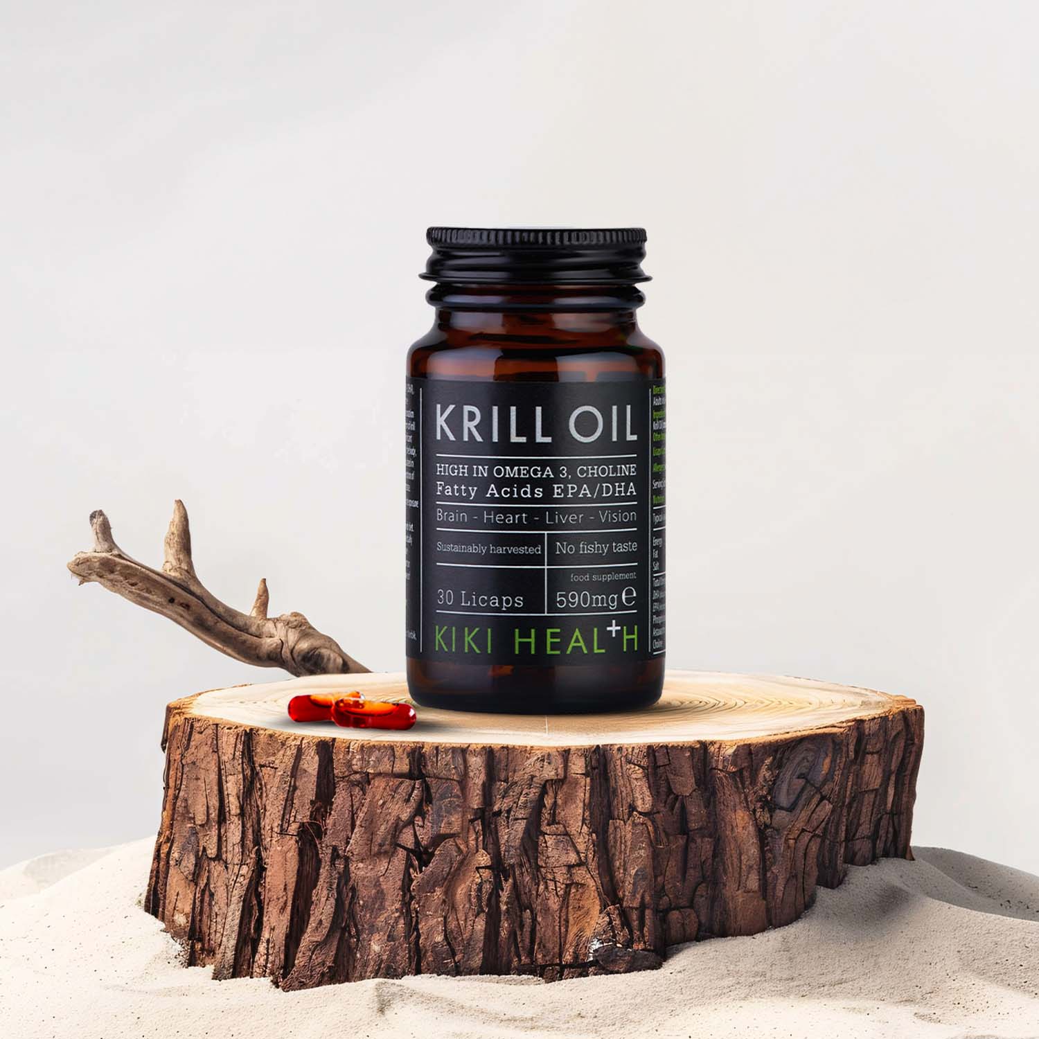 KIKI Health Krill Oil 500mg 30 Capsules