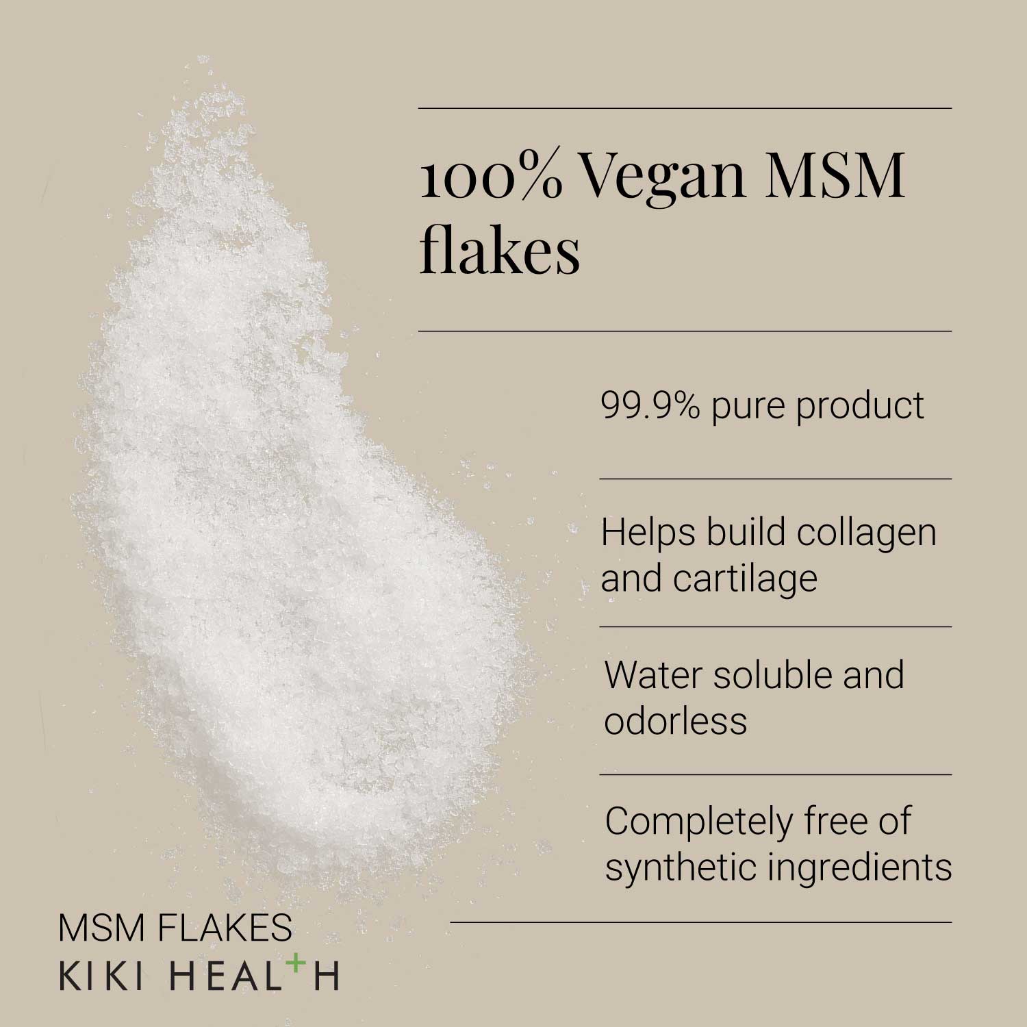 KIKI Health MSM Powder 200g