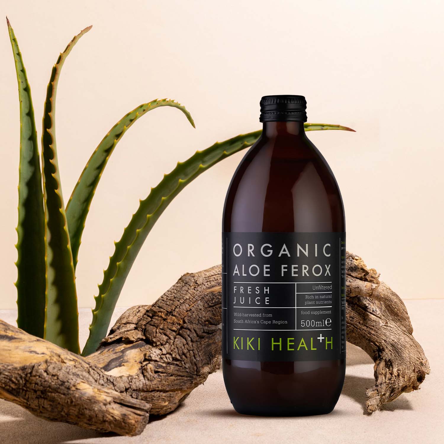 KIKI Health Organic Aloe Ferox Juice 500ml