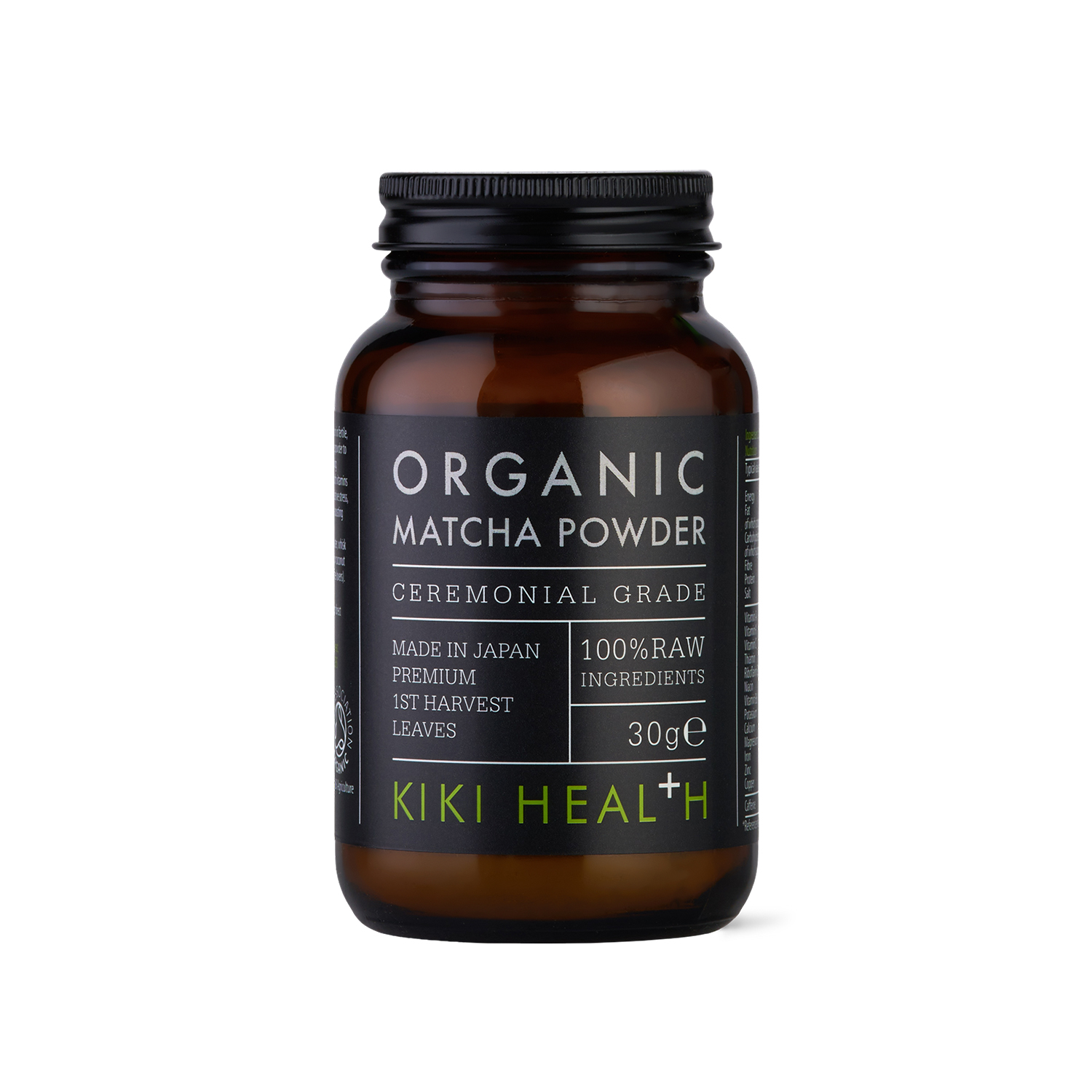 KIKI Health Organic Matcha Powder 30g