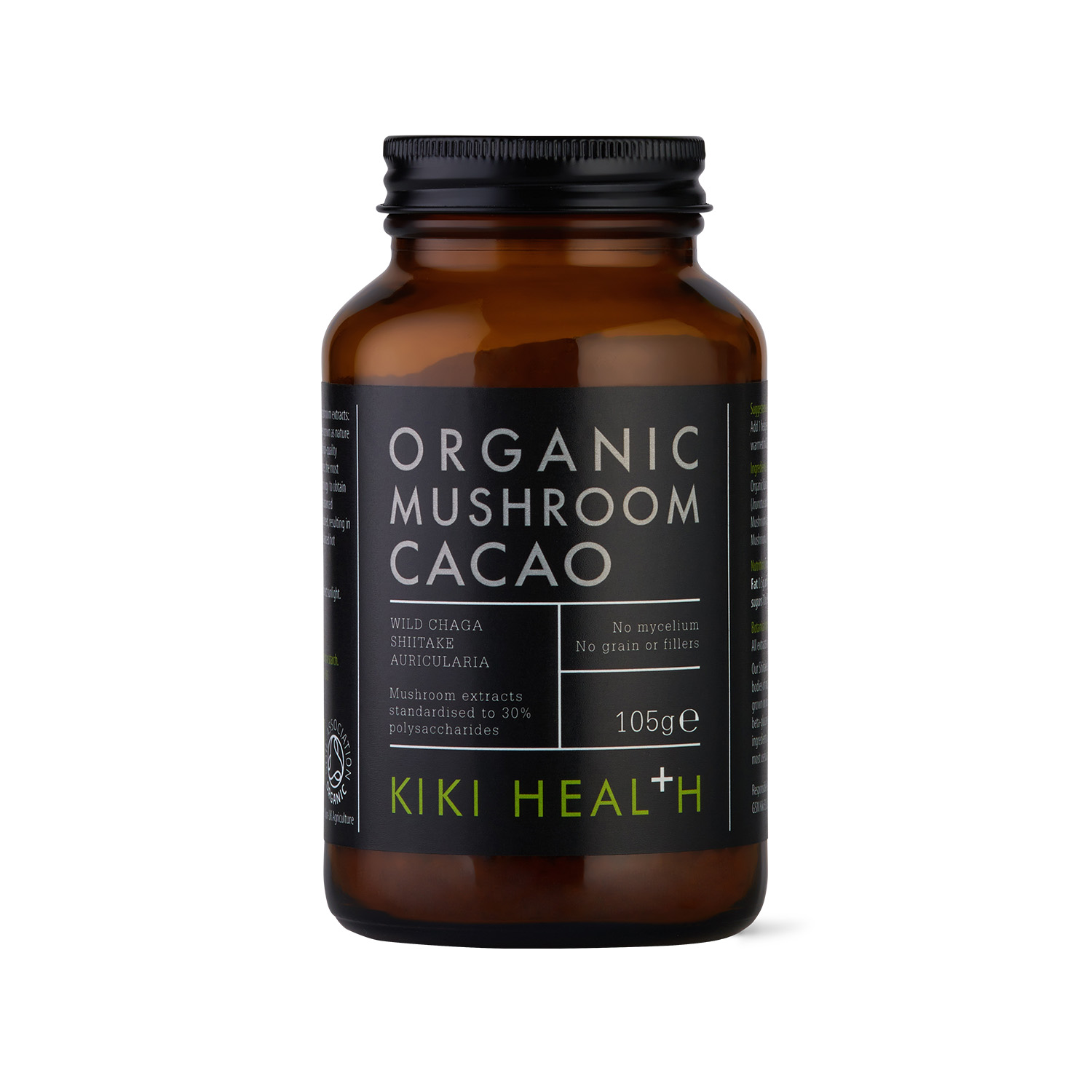 KIKI Health Organic Mushroom Cacao Powder 105g
