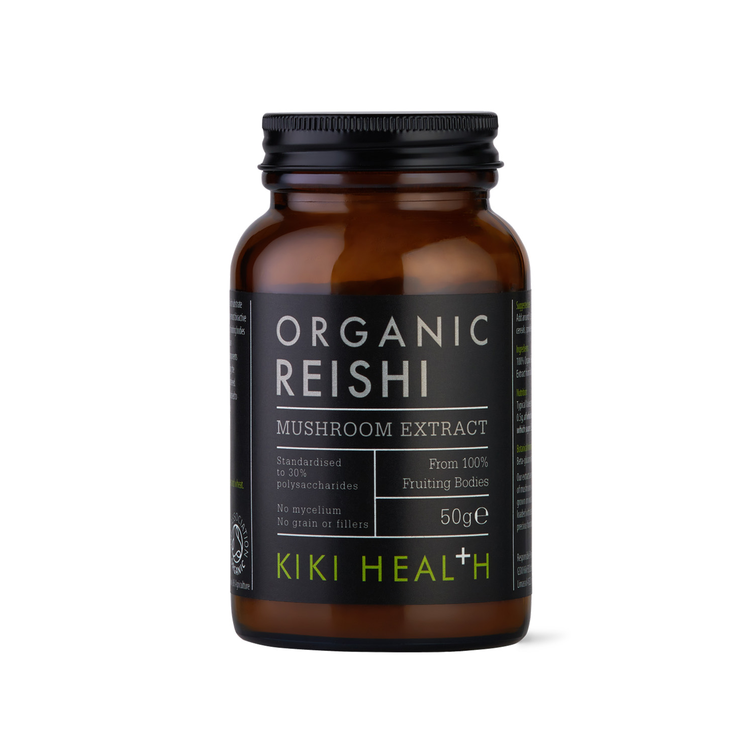 KIKI Health Organic Mushroom Reishi Powder 50g