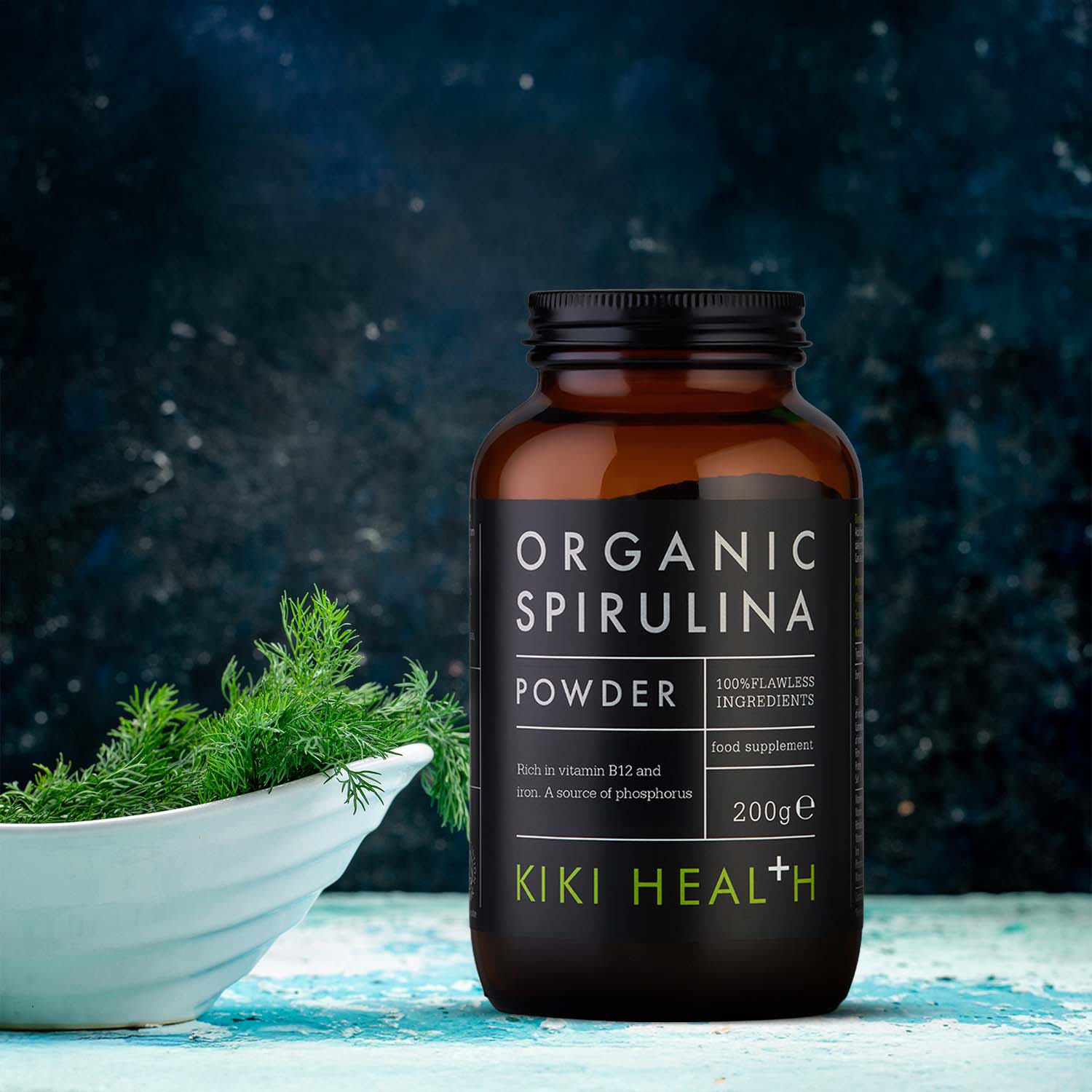 KIKI Health Organic Spirulina Powder 200g