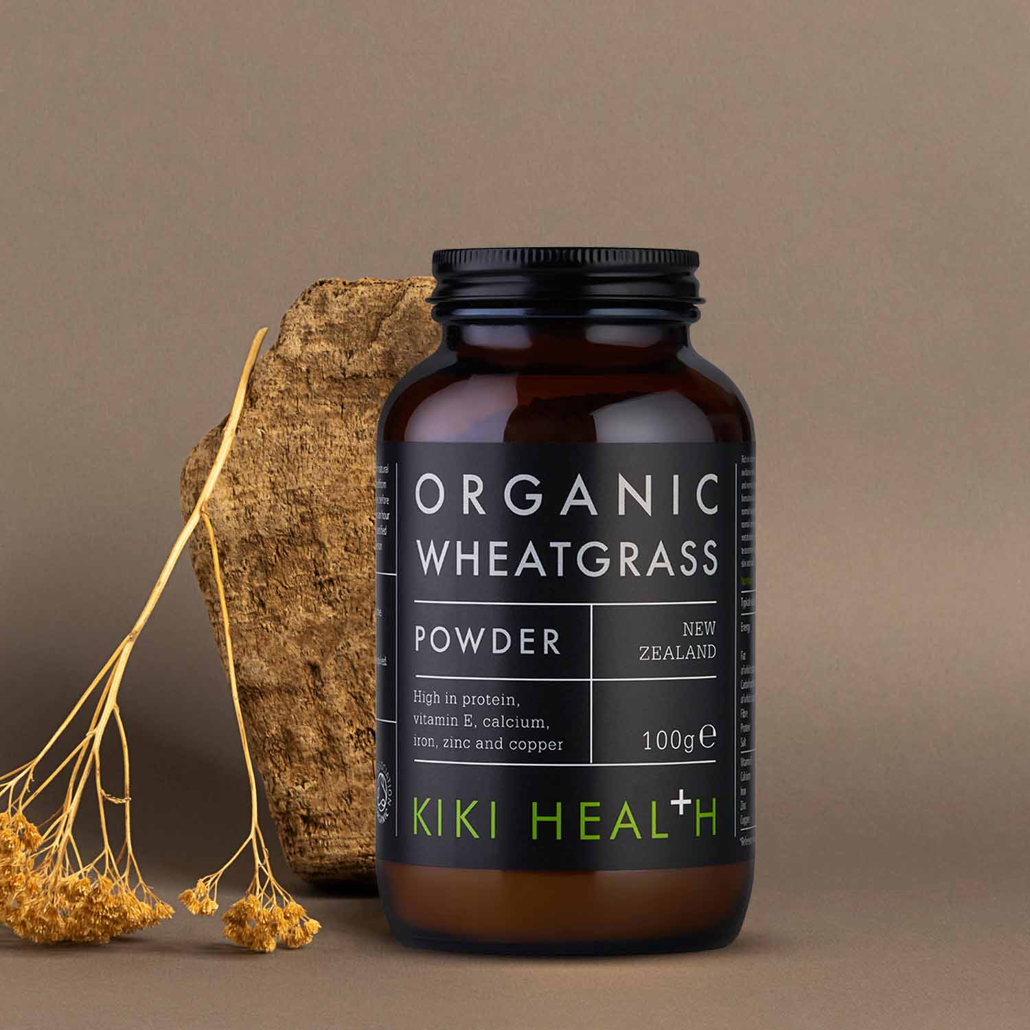 KIKI Health Organic Wheatgrass Powder 100g