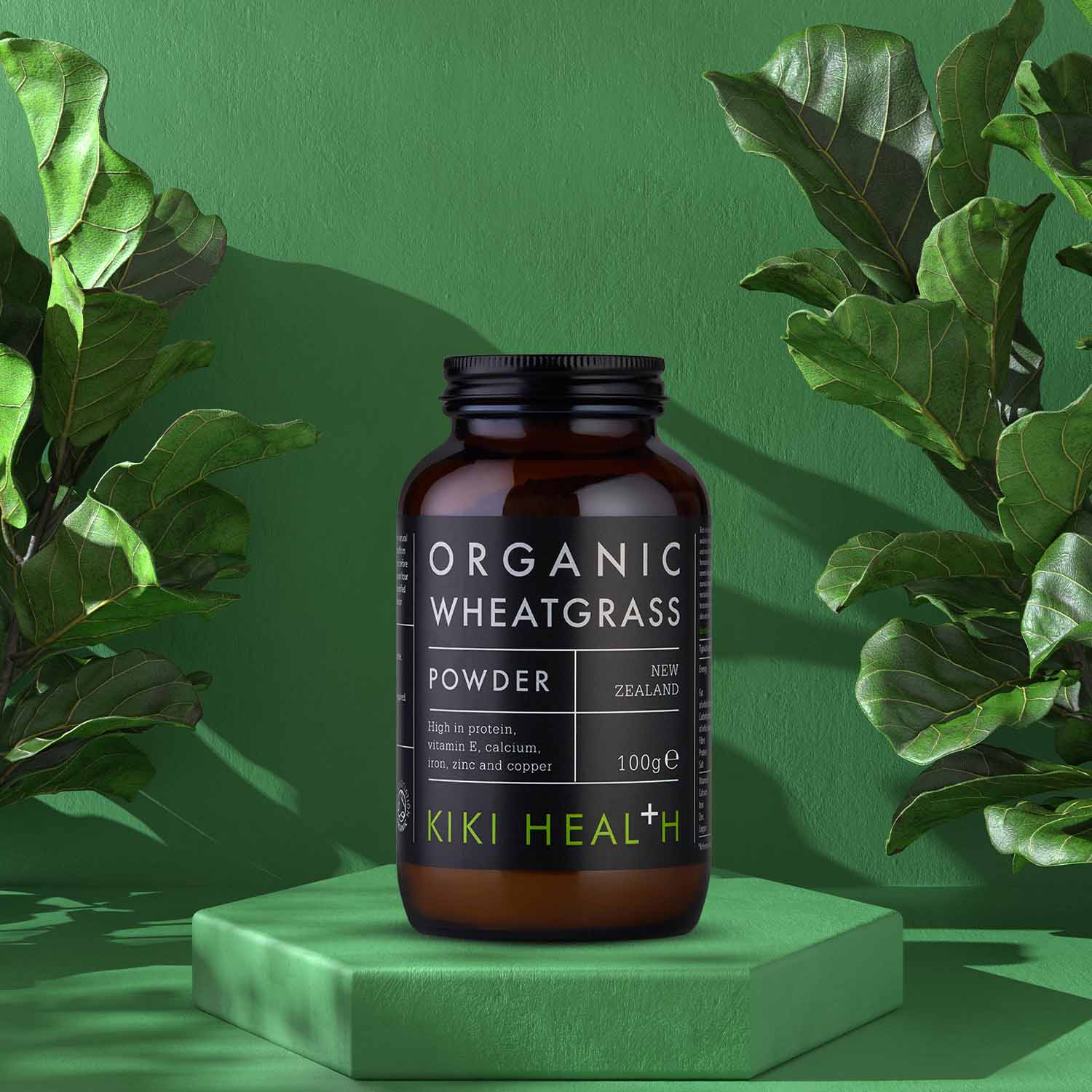 KIKI Health Organic Wheatgrass Powder 100g