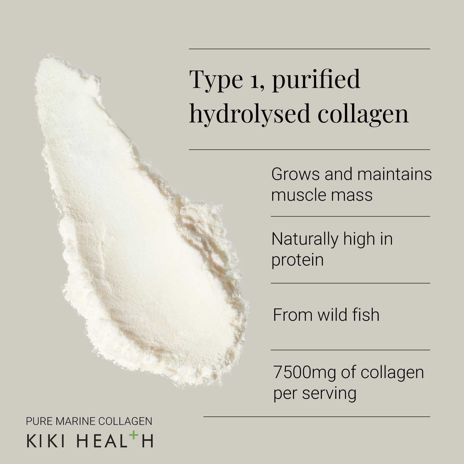 KIKI Health Pure Marine Collagen 200g
