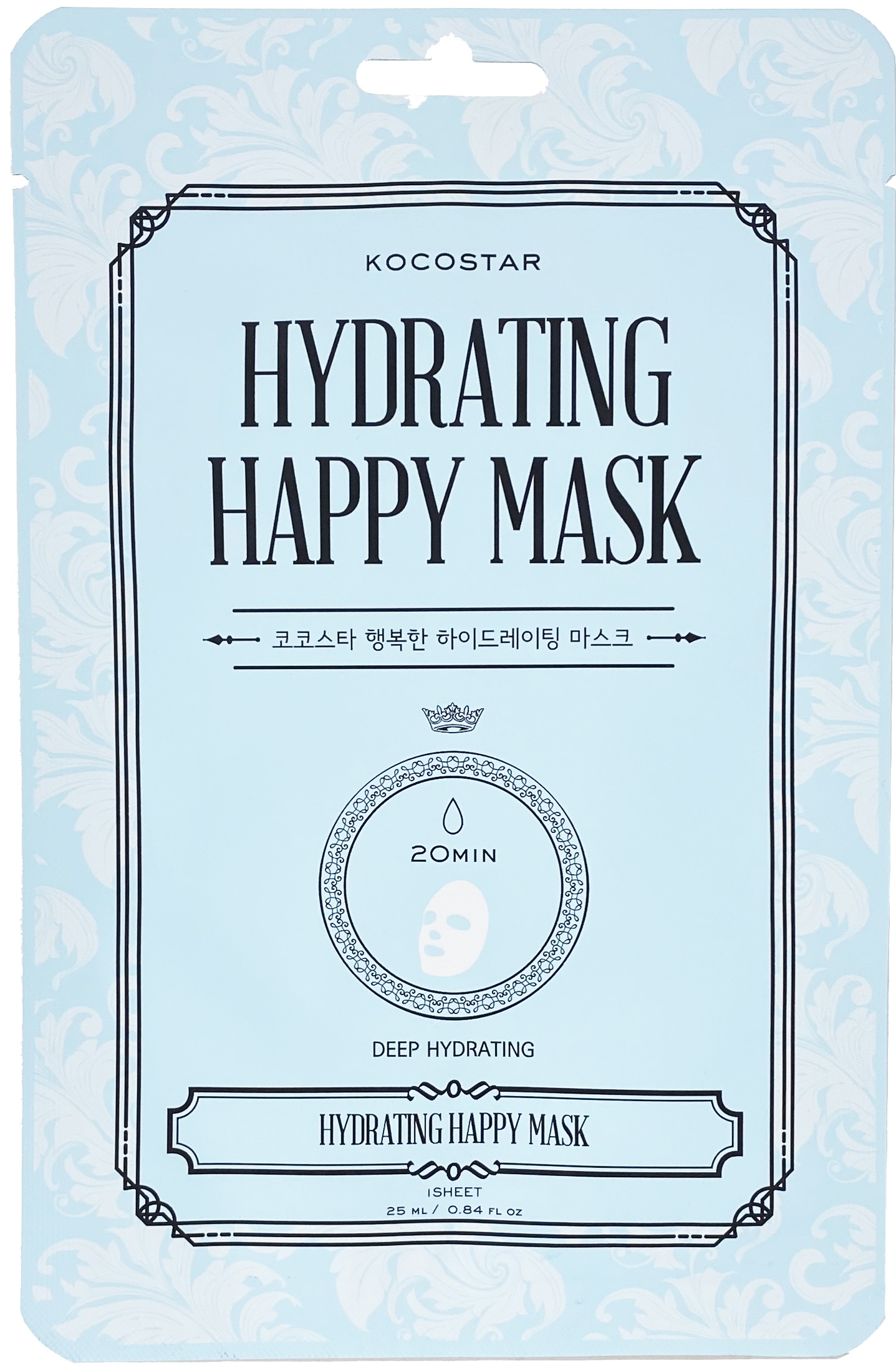 Kocostar Happy Mask Facial Sheet Hydrating 25ml 1s
