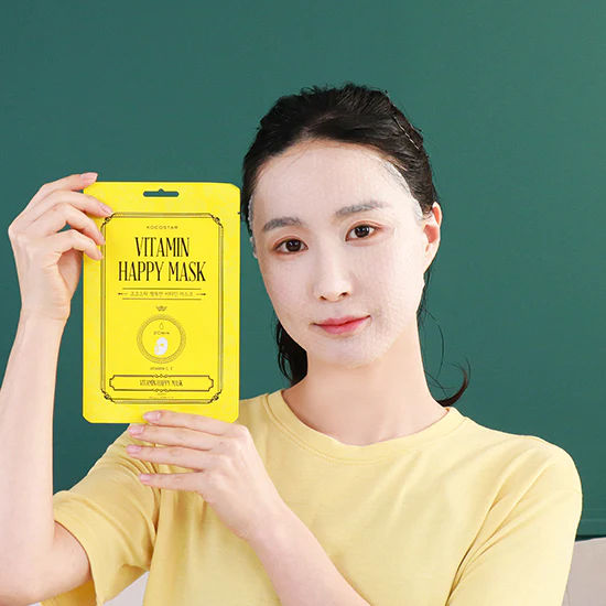Kocostar Happy Mask Facial Sheet Vitamin 23ml 1s