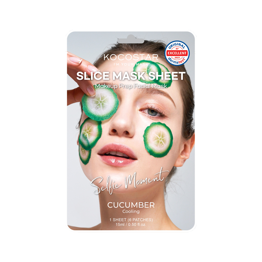 Kocostar Slice Mask Facial Sheet Cucumber 15ml 1s