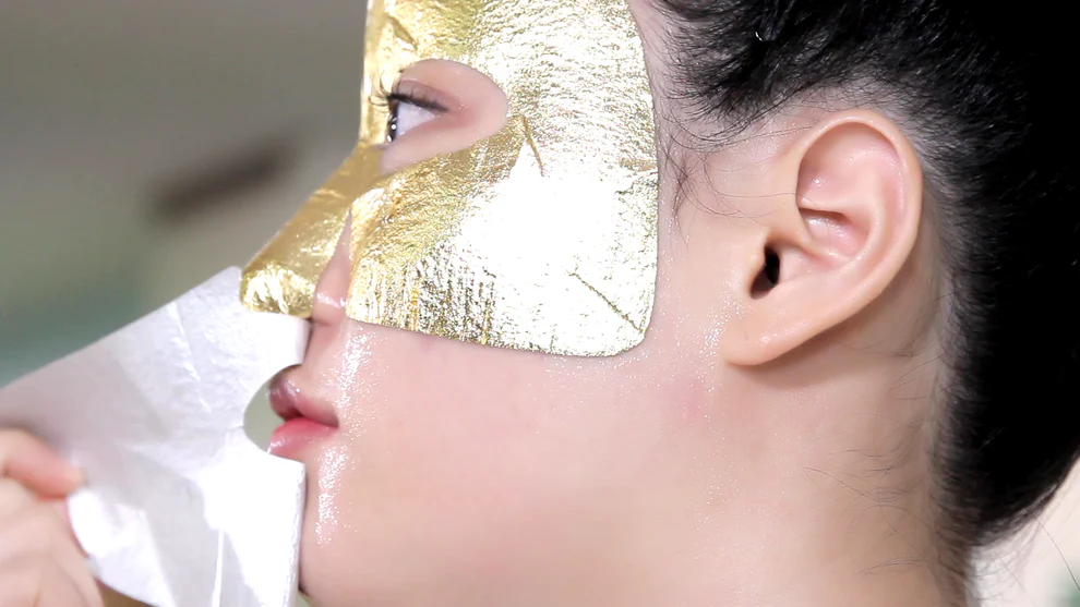 Kocostar Vegan Facial Mask Sheet Gold Foil 25ml 1s