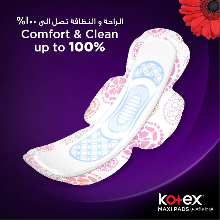 Kotex Maxi Pads Slim Super With Wings coco 30's
