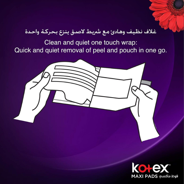 Kotex Maxi Pads Slim Super With Wings coco 30's