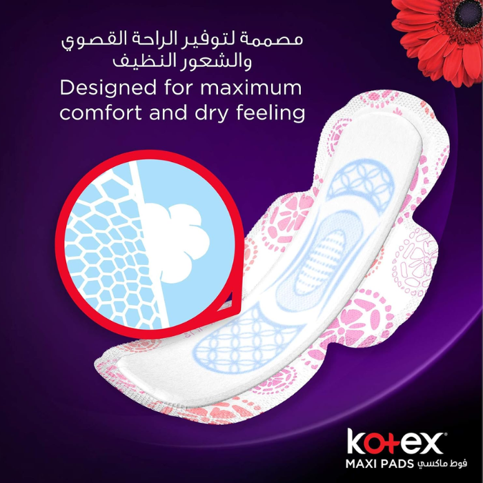 Kotex Maxi Pads Slim Super With Wings coco 30's