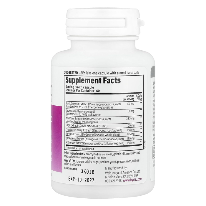 Kyolic Estro Logic Estrogen Balance 60 Capsules