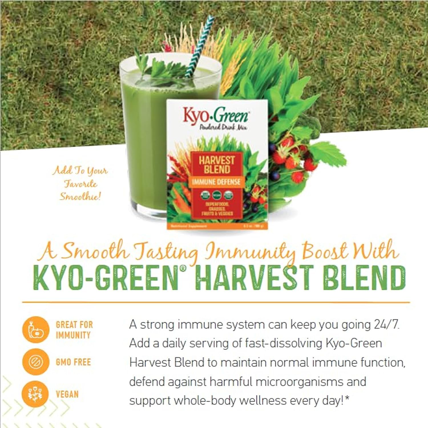 Kyolic Harvest Blend Immune Defence 6 Oz